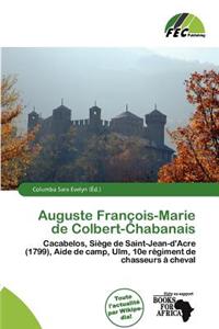 Auguste Fran OIS-Marie de Colbert-Chabanais