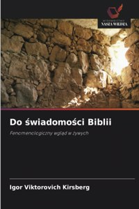 Do świadomości Biblii