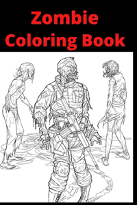 Zombie Coloring Book