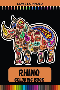 Rhino Coloring Book (New & Expanded)