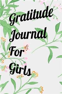 Gratitude Journal For Girls