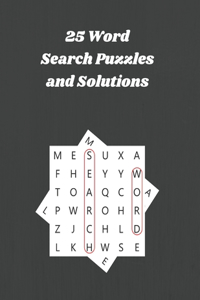 25 Word Search Puzzles and Solutions