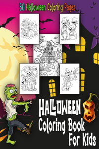 Halloween Coloring Book For Kids