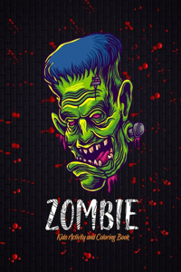 Zombie Kids Activity and Coloring Book