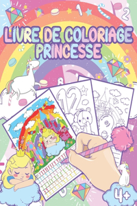 Livre de Coloriage Princesse