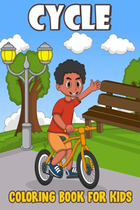 Cycle Coloring Book for Kids