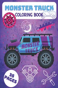 Monster Truck Coloring Book