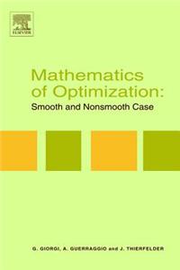 Mathematics of Optimization