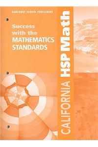 California HSP Math: Success with the Mathematics Standards: Grade 5