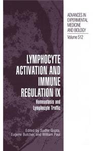 Lymphocyte Activation and Immune Regulation IX