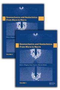 Geomechanics and Geotechnics: From Micro to Macro, Two Volume Set