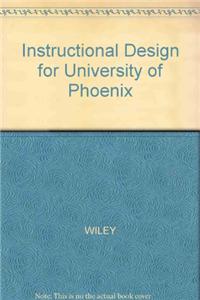 Instructional Design for University of Phoenix