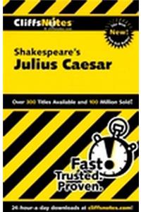 Cliffsnotes on Shakespeare's Julius Caesar