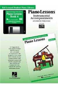 Piano Lessons Book 4 - GM Disk