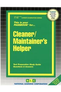 Cleaner-Maintainer's Helper