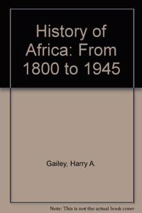 History of Africa from 1800 to 1945