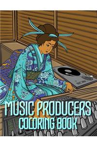 Music Producers Coloring Book