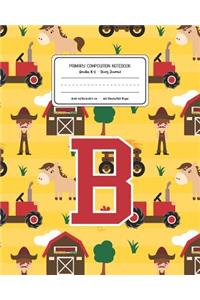Primary Composition Notebook Grades K-2 Story Journal B