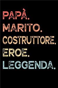 Papà. Marito. Costruttore. Eroe. Leggenda.