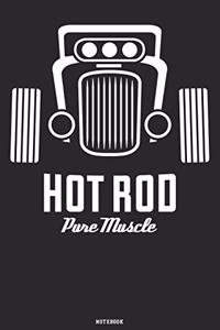 Hot Rod Pure Muscle Notebook