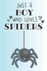 Just A Boy Who Loves Spiders