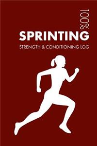 Womens Sprinting Strength and Conditioning Log