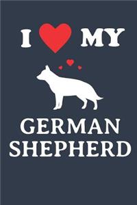 I Love My German Shepherd