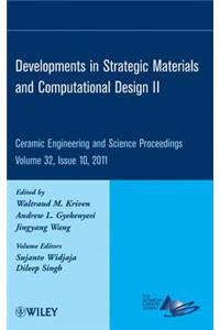 Developments in Strategic Materials and Computational Design II, Volume 32, Issue 10