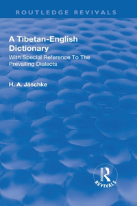 Revival: A Tibetan-English Dictionary (1934)