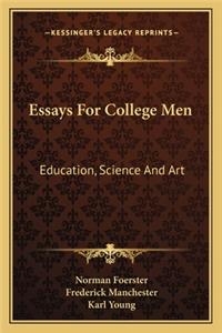 Essays For College Men
