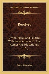 Resolves