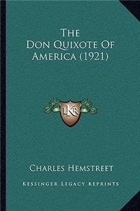 The Don Quixote of America (1921)