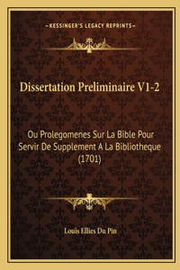 Dissertation Preliminaire V1-2