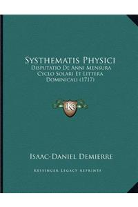 Systhematis Physici