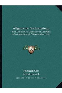 Allgemeine Gartenzeitung