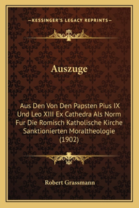 Auszuge