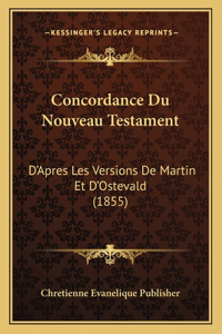 Concordance Du Nouveau Testament