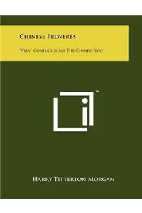 Chinese Proverbs