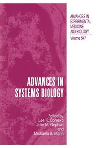 Advances in Systems Biology