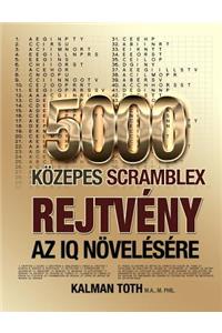 5000 Kozepes Scramblex Rejtveny AZ IQ Novelesere