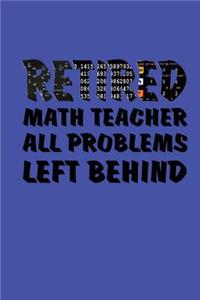 Retired Math Teacher All Problems Left Behind