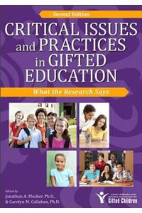 Critical Issues and Practices in Gifted Education