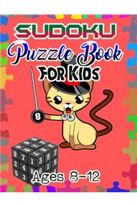 Sudoku Puzzle Book For Kids Ages 8-12