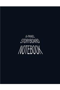 6-Panel Storyboard Notebook