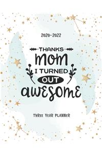 Thanks Mom I Turned Out Awesome