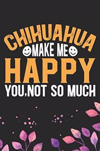 Chihuahua Make Me Happy You, Not So Much