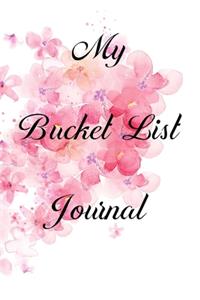 My Bucket List Journal