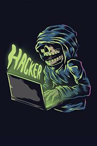 Hacker in a hoodie Notebook - Hacking Journal