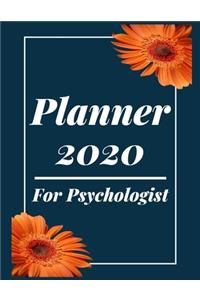 Planner 2020 for Psychologist