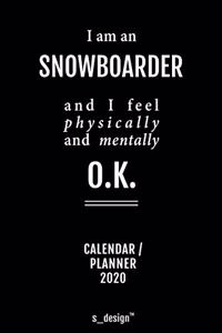 Calendar 2020 for Snowboarders / Snowboarder